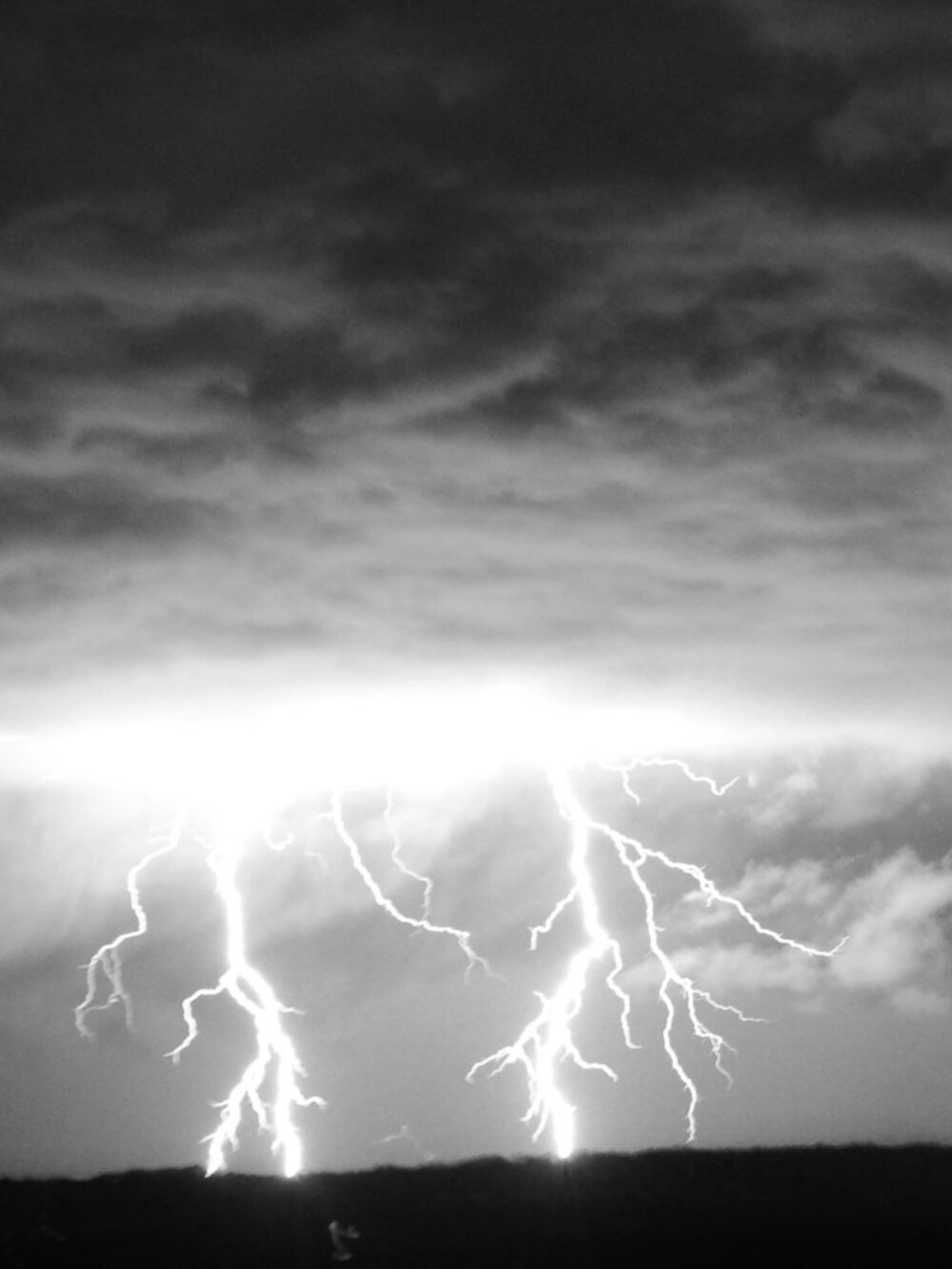 Oklahoma Lightning Print
